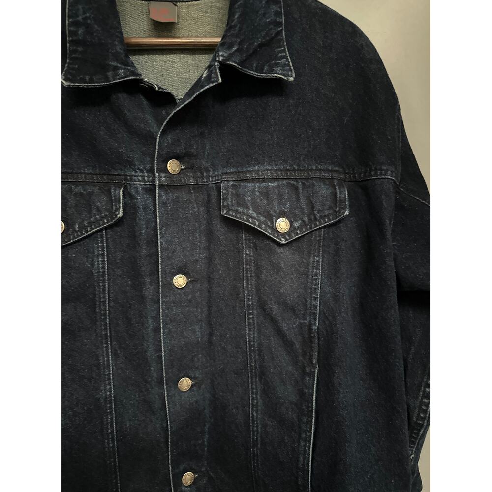 Women’s Geoffrey Hunter Cat Jean Jacket Size 2X - Picture 6 of 7